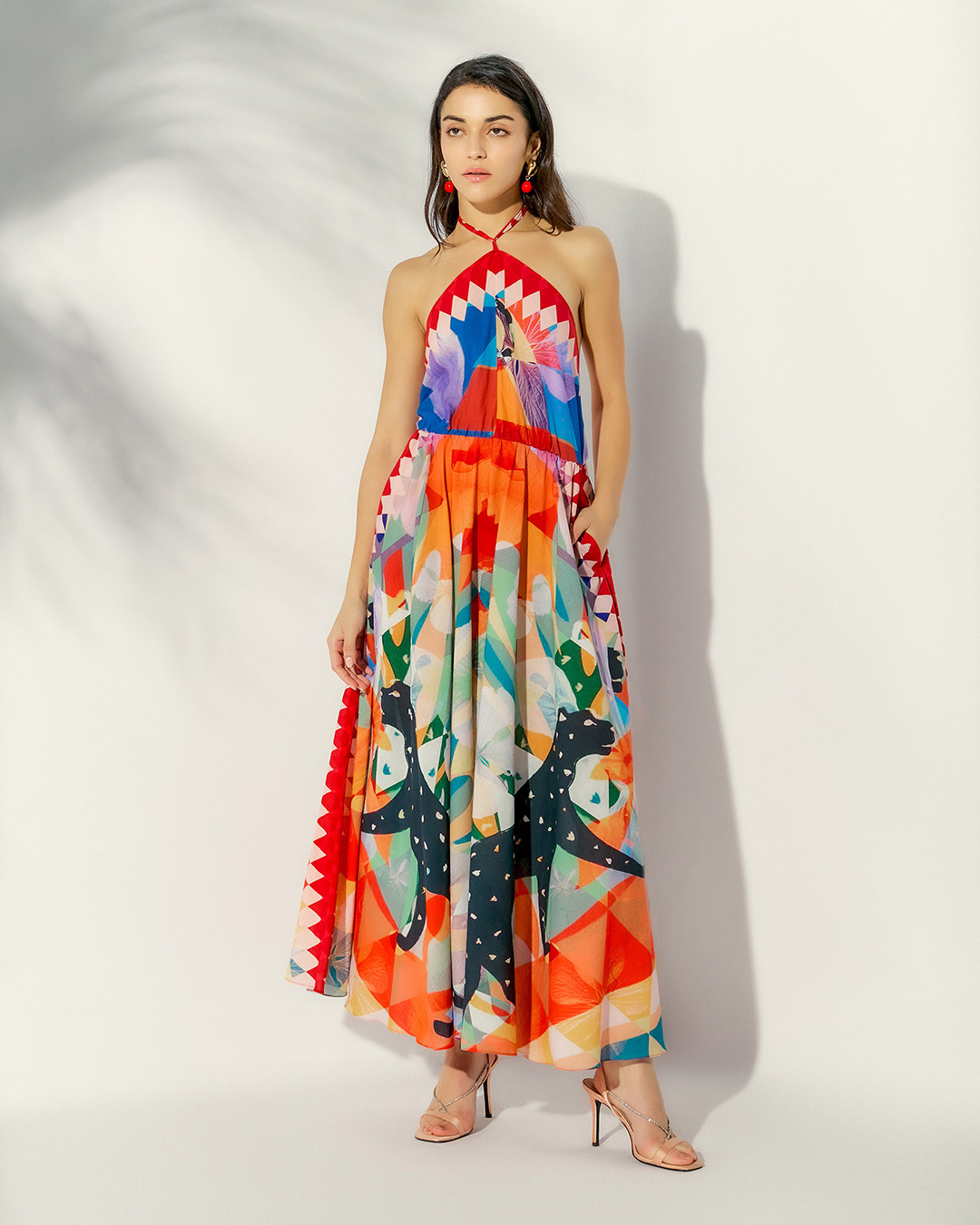halter neck dress