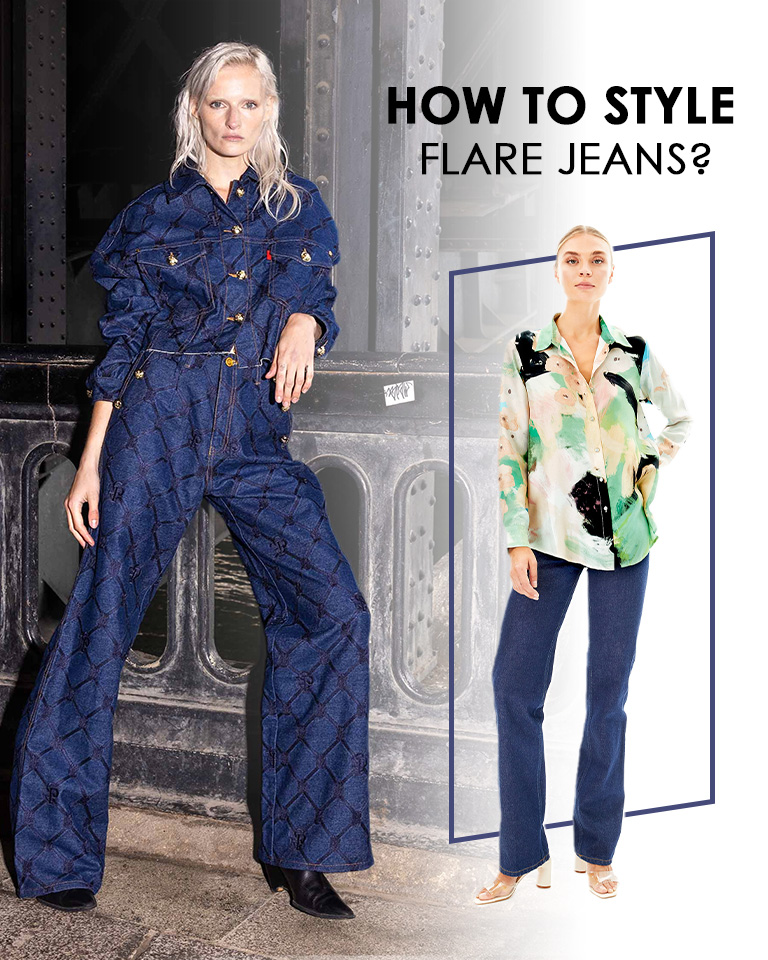 how to style flare jeans
