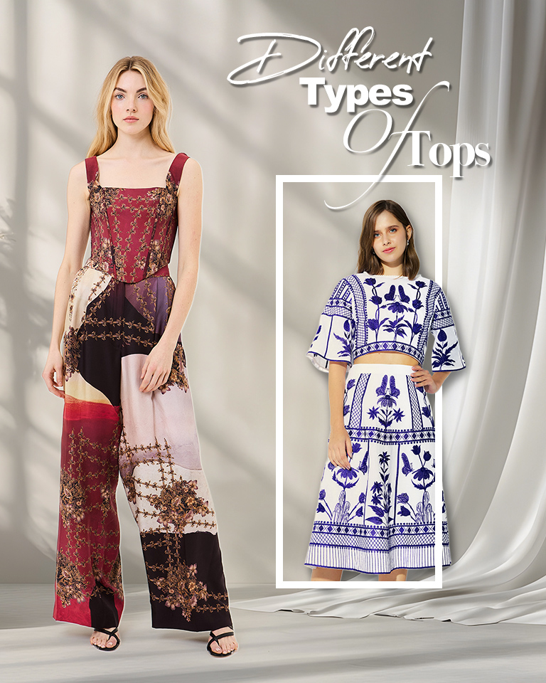 types of women's tops