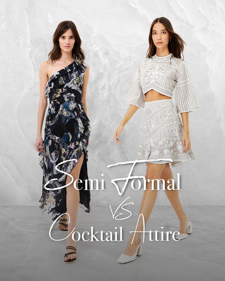 Semi Formal Vs Cocktail Attire
