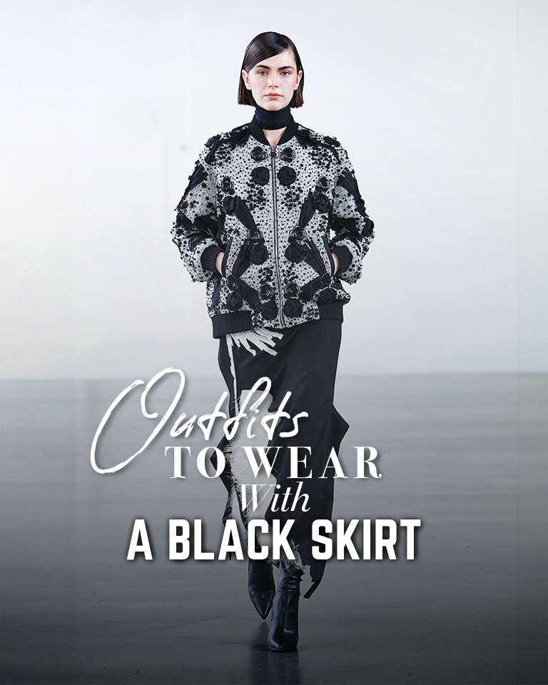 Outfits to Wear with a Black Skirt