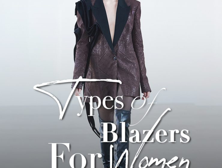 Types of blazers for women