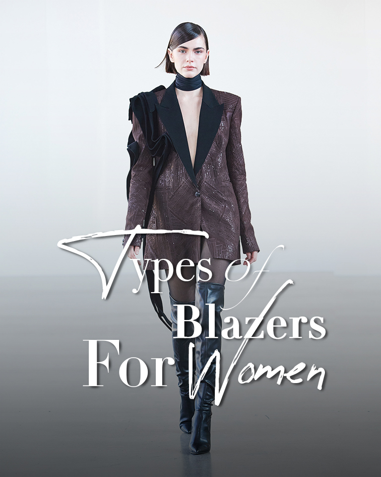 Types of blazers for women