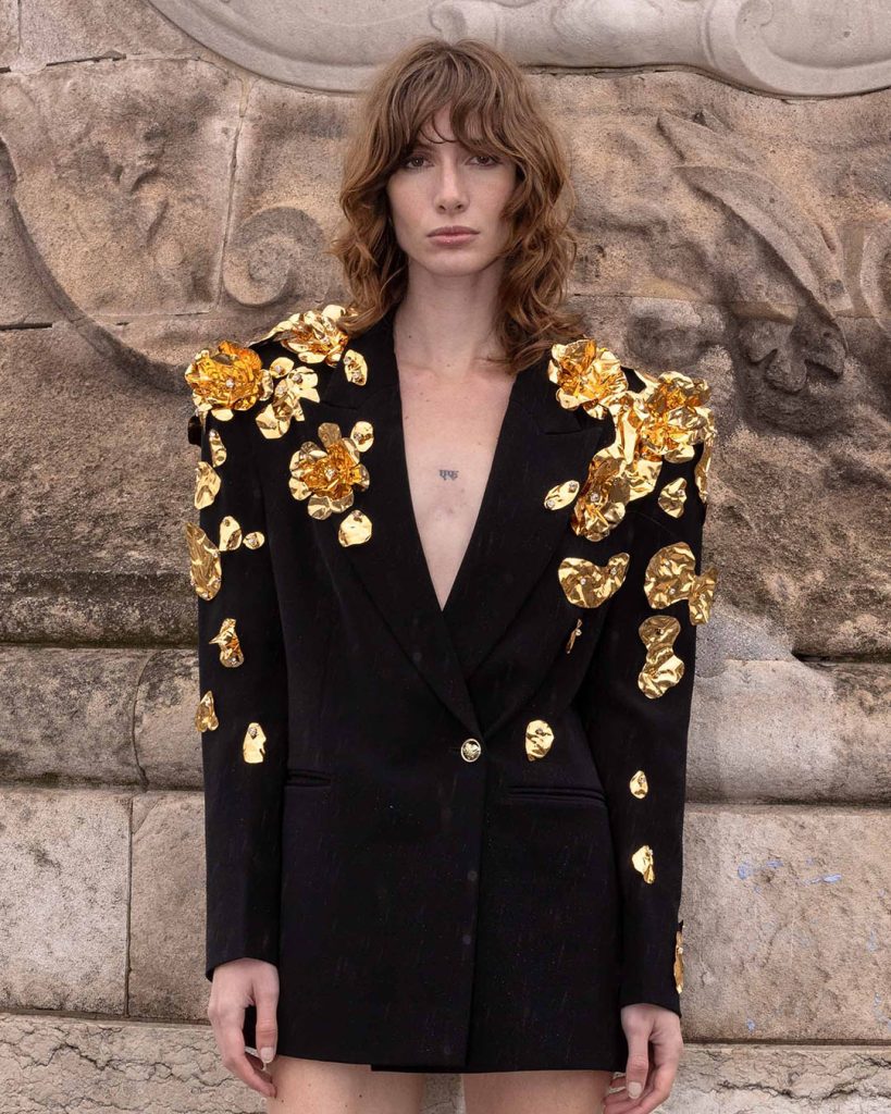 single breasted blazer