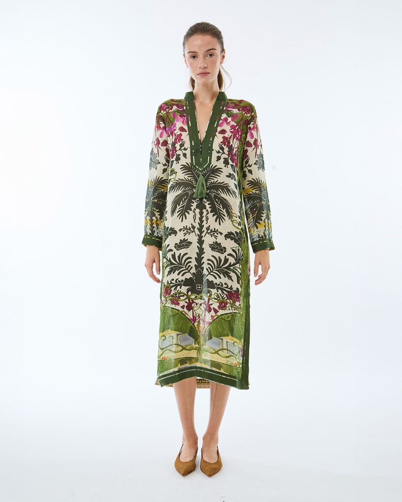 Orchid Echo aLong Tunic
