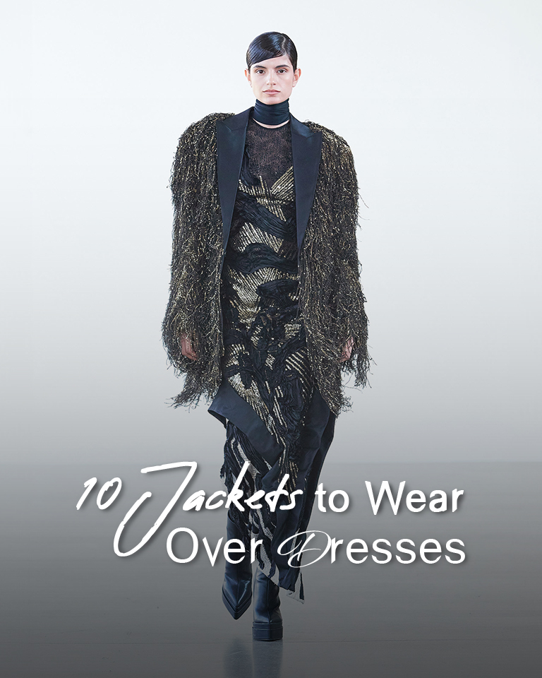 10 Jackets to Wear Over Dresses