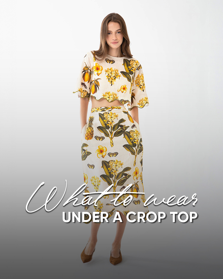 What to Wear Under a Crop Top