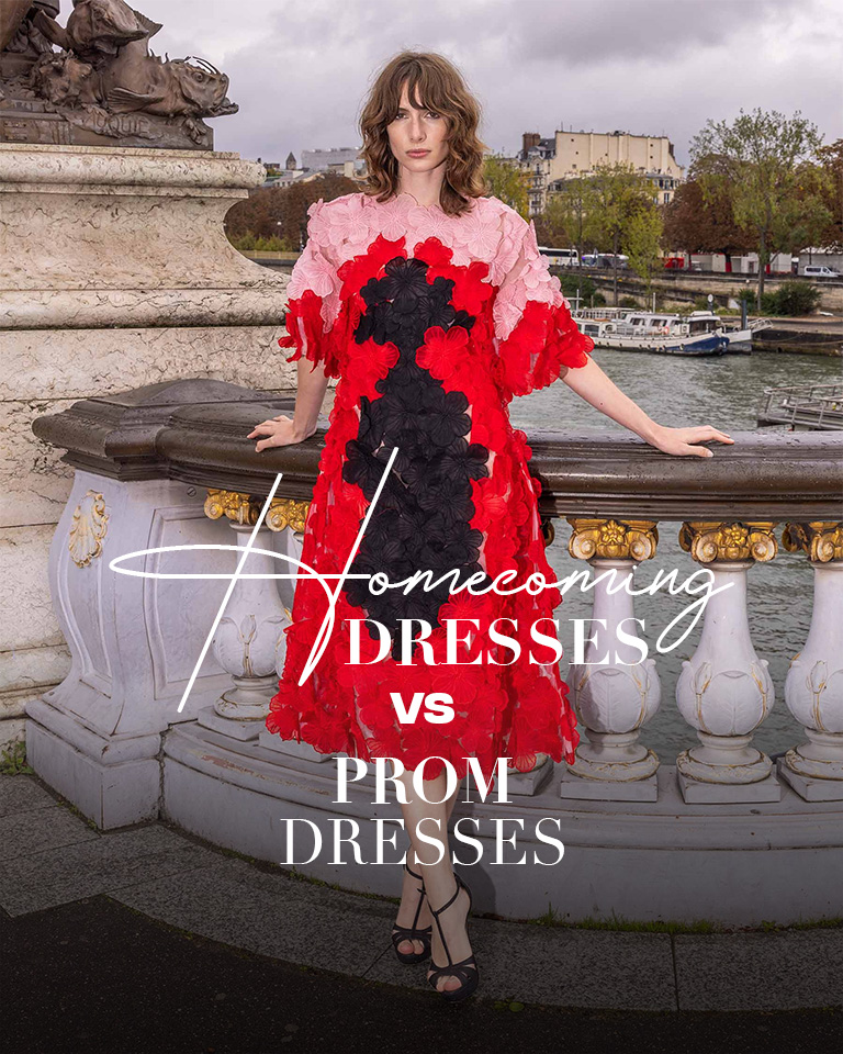 Homecoming dresses vs prom dresses